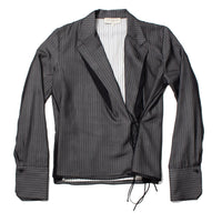 Kallmeyer Jennie Evening Blouse in Black/White