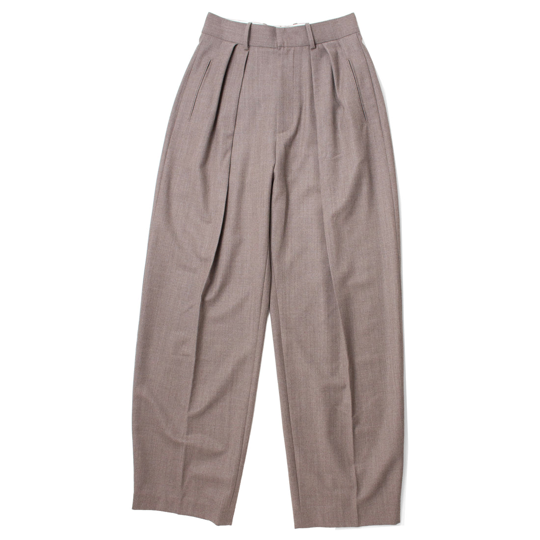 Kallmeyer Joel Pleated Trouser in Mocha