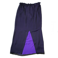 Kallmeyer Regina Drawstring Skirt in Black/Iris