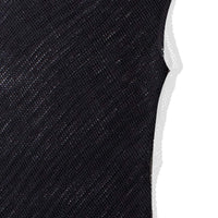 Kallmeyer Rio Bias Sleeve Dress in Black Cotton Mesh
