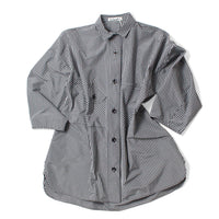 Kasmaria Classic Short Smock Dress in Poly Cotton Taffetta
