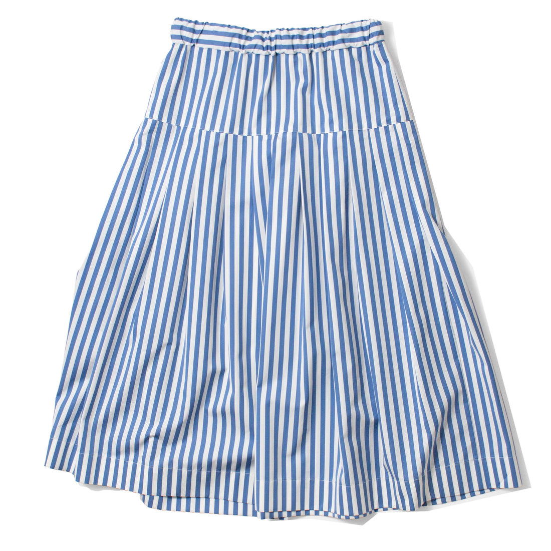 Kasmaria Pleated Skirt in Yarn Dye Stripe