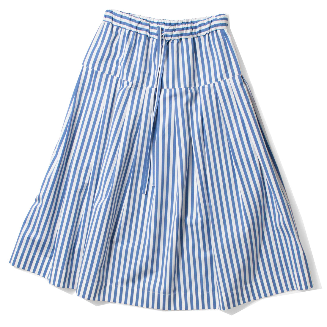 Kasmaria Pleated Skirt in Yarn Dye Stripe