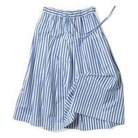 Kasmaria Pleated Skirt in Yarn Dye Stripe