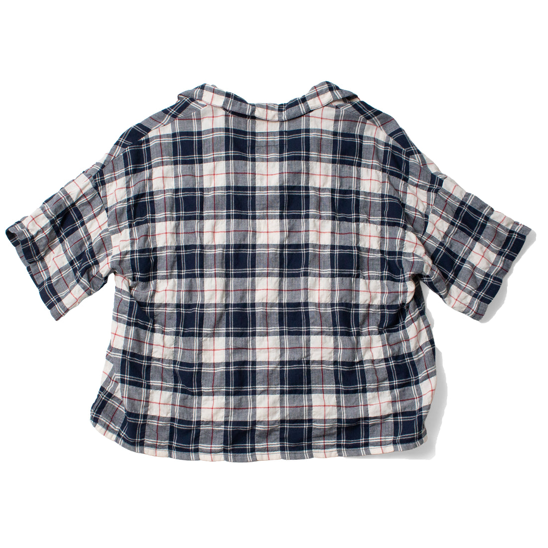 Labo.Art Flora Top in Panna Checks