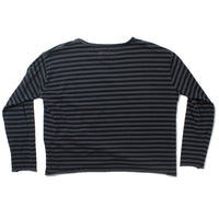 Labo.Art Lola Striped Jersey Top in Ferro