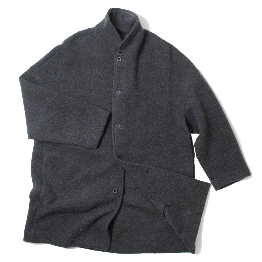 Labo.Art Nora Felt Jacket in Ferro
