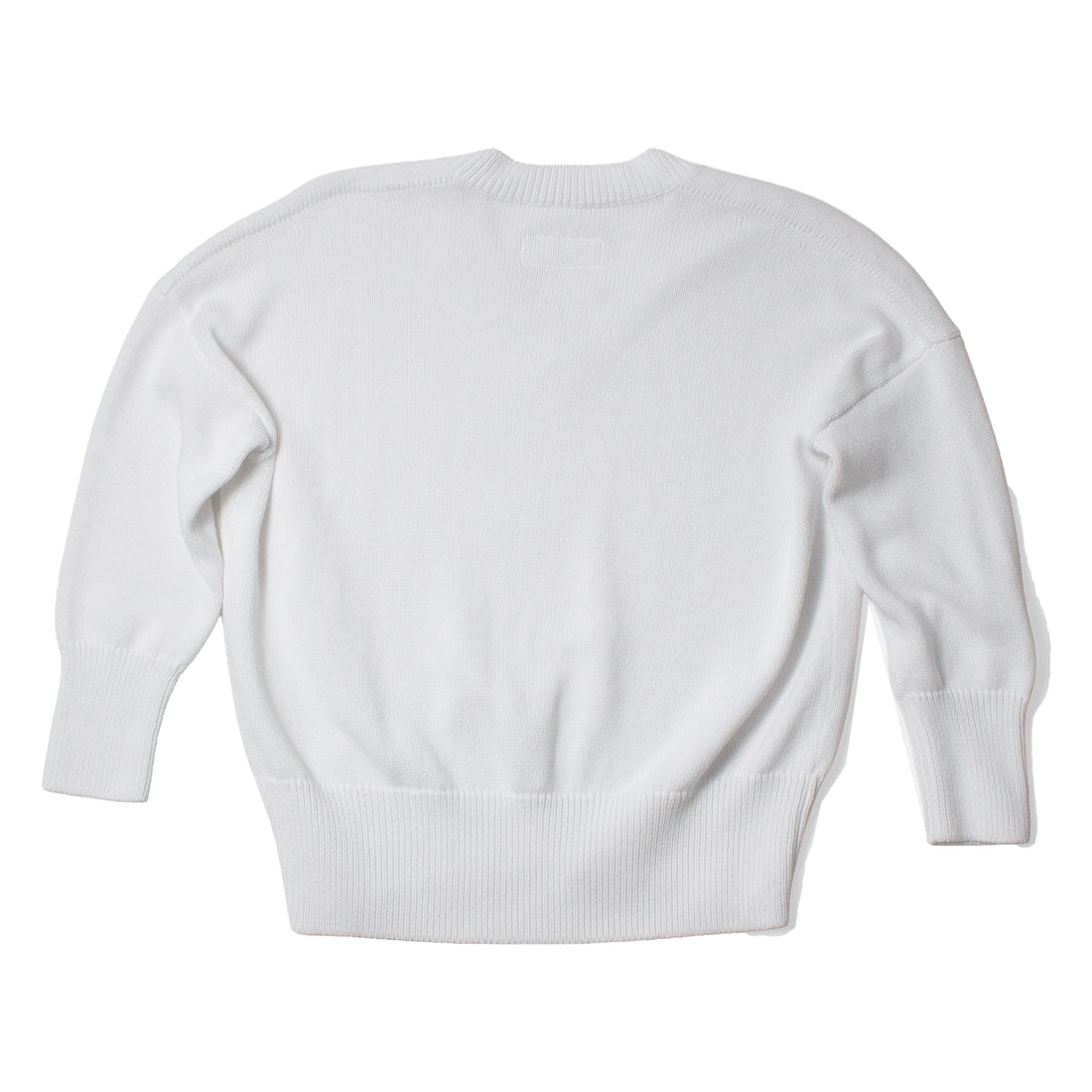 Labo.Art V Knit Sweater in White