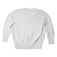 Labo.Art V Knit Sweater in White