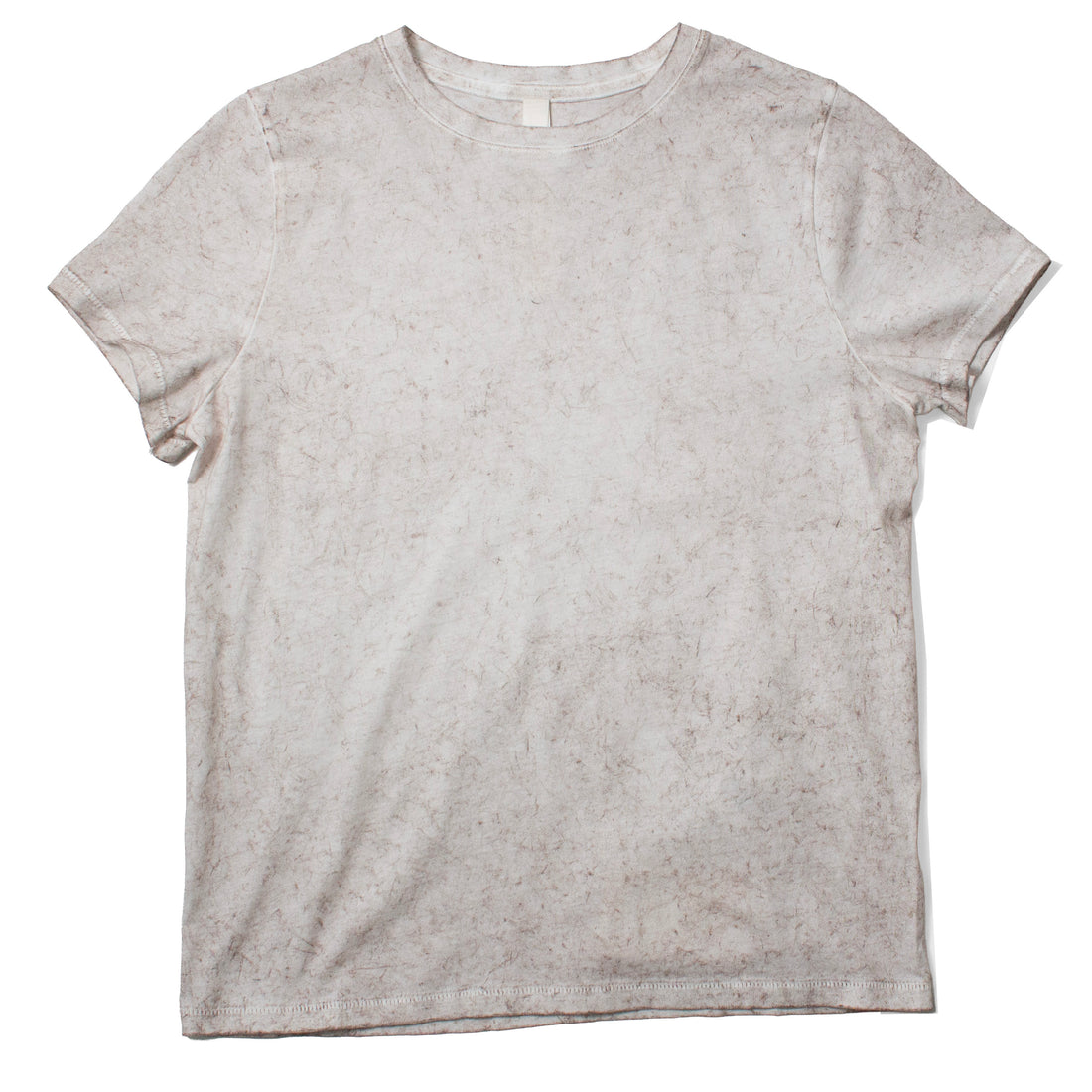 Lauren Manoogian Bias Baby Tee in Bark Cracle