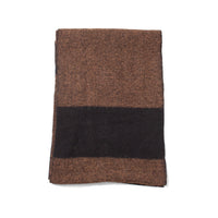 Lauren Manoogian Block Scarf in Rust Marl / Black