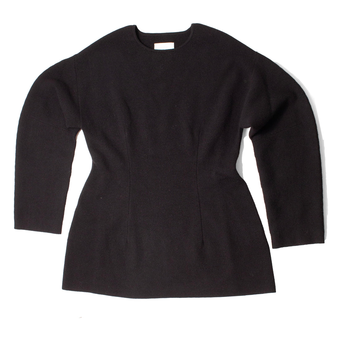 Lauren Manoogian Double Knit Form Tunic in Black