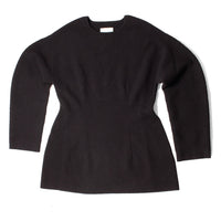 Lauren Manoogian Double Knit Form Tunic in Black