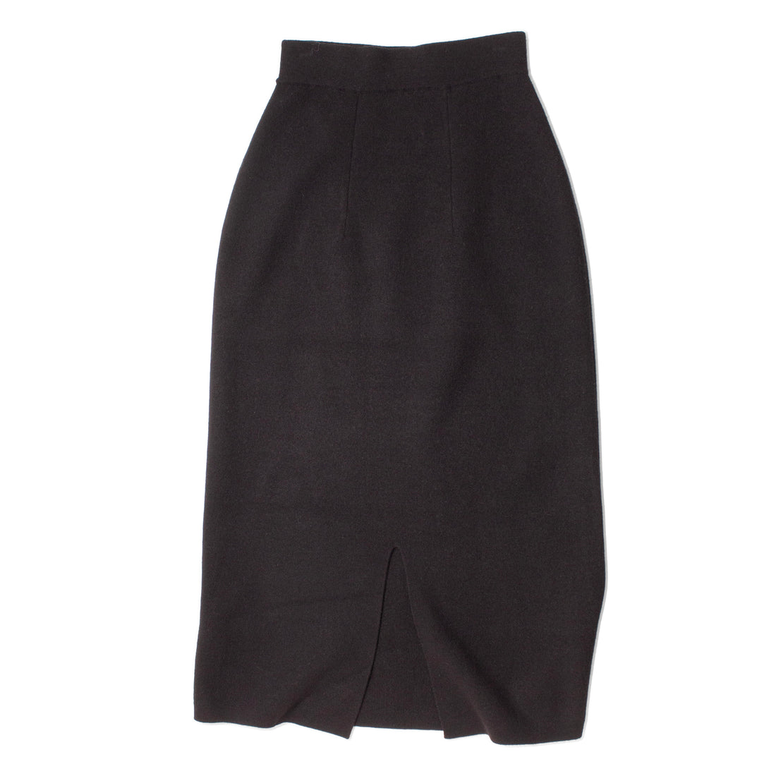 Lauren Manoogian Double Knit Hip Skirt in Black