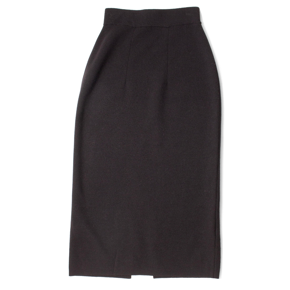 Lauren Manoogian Double Knit Hip Skirt in Black
