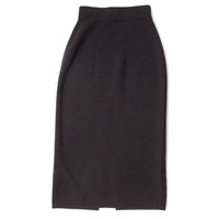 Lauren Manoogian Double Knit Hip Skirt in Black