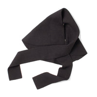 Lauren Manoogian Double Knit Kerchief in Black