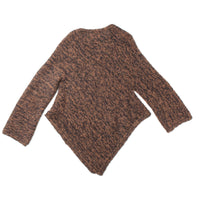Lauren Manoogian Handknit Manta Pullover in Rust Marl