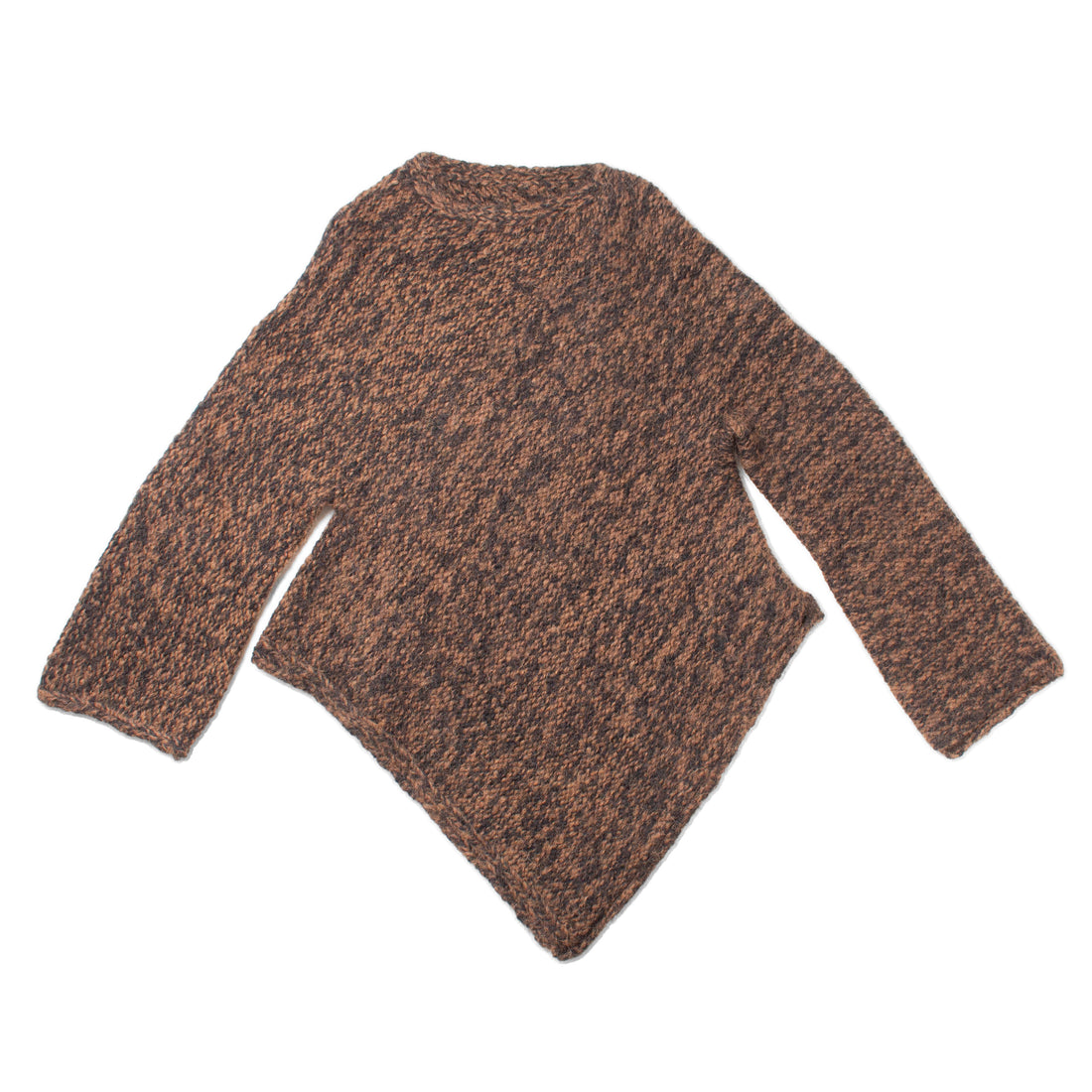Lauren Manoogian Handknit Manta Pullover in Rust Marl