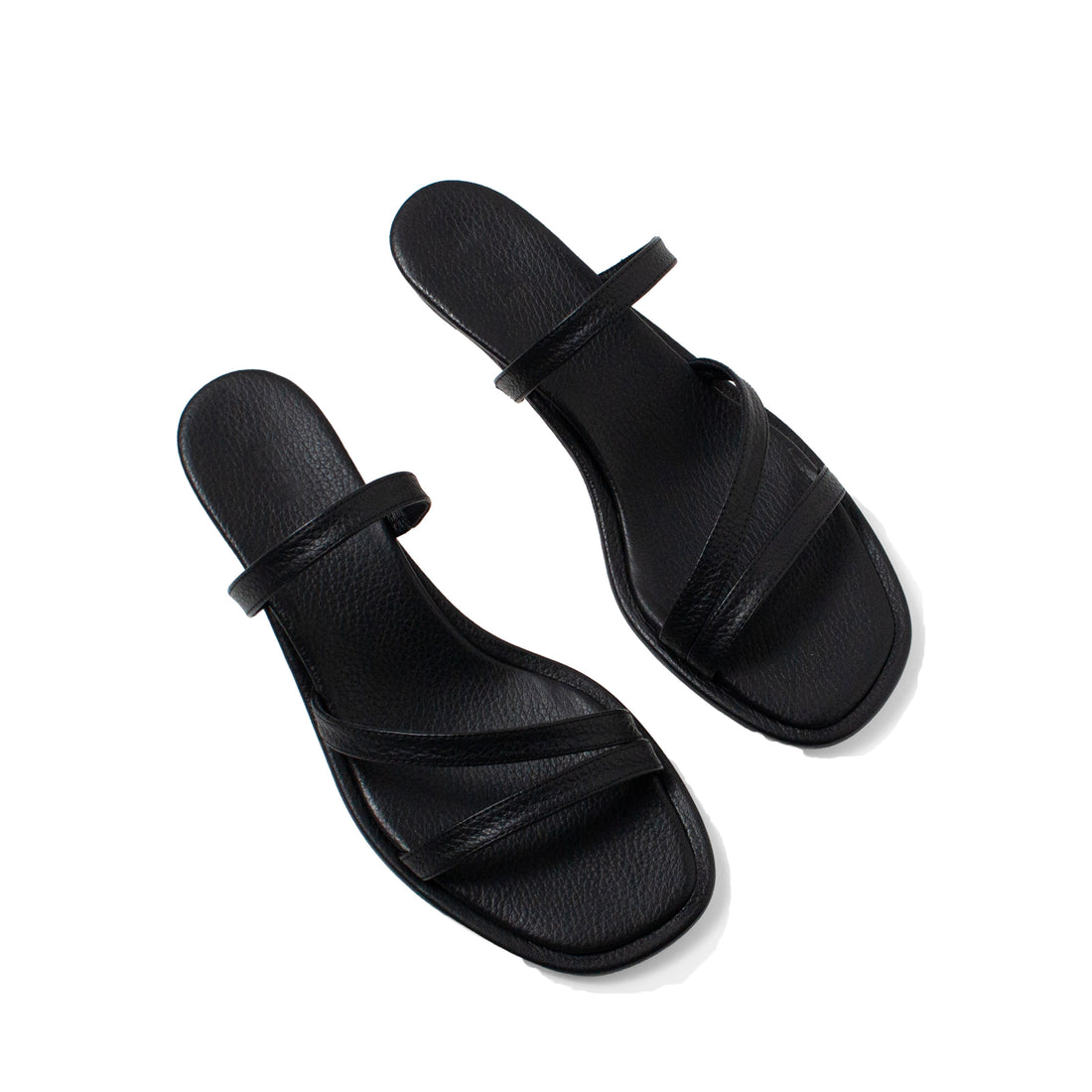 Lauren Manoogian Line Heel in Black