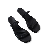 Lauren Manoogian Line Heel in Black