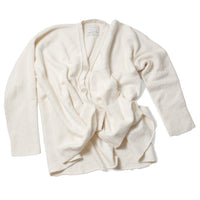 Lauren Manoogian Short Uzbek Cardigan in White