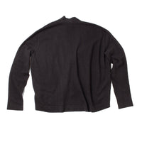 Lauren Manoogian Soft Low Button Cardigan in Black