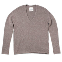 Lauren Manoogian Soft V Neck in Grey Melange