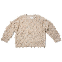 Lauren Manoogian Tufted Pullover in Flax
