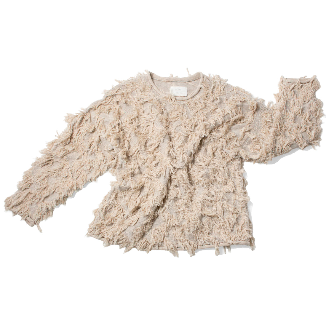 Lauren Manoogian Tufted Pullover in Flax
