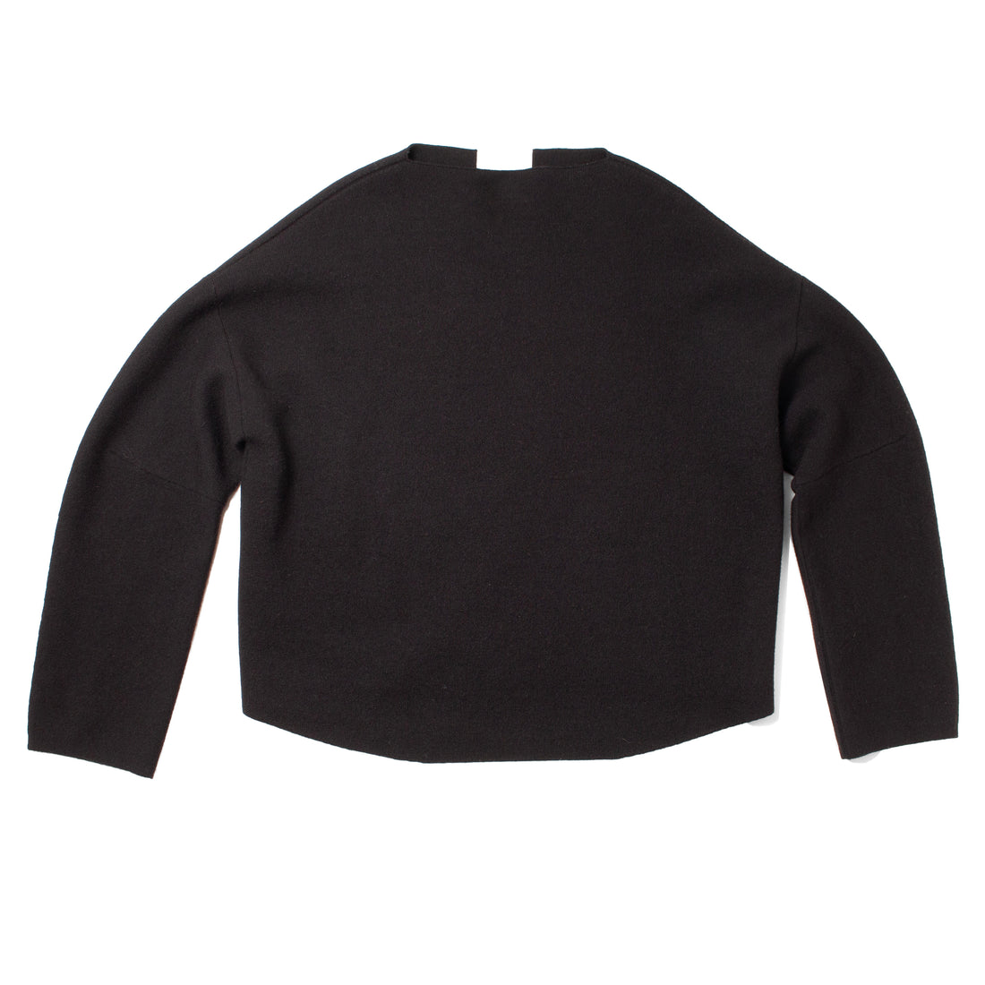 Lauren Manoogian Double Knit Split Neck in Black