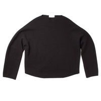 Lauren Manoogian Double Knit Split Neck in Black