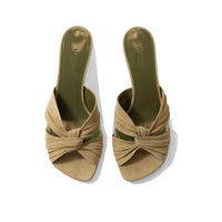 Le Monde Beryl Antonia Kitten Heel in Grey Green