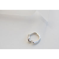 Leigh Miller Corkscrew Ring in Sterling Silver