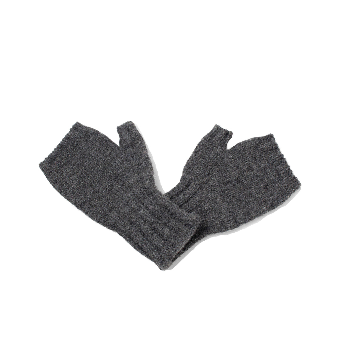 MHL Chunky Fingerless Glove in Grey