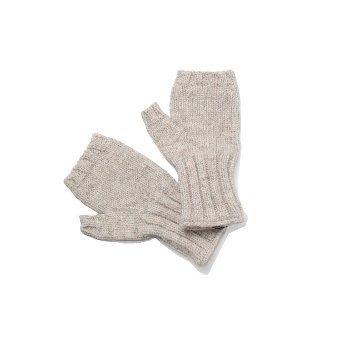 MHL Chunky Fingerless Glove in Natural