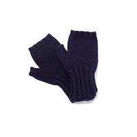 MHL Chunky Fingerless Glove in Navy