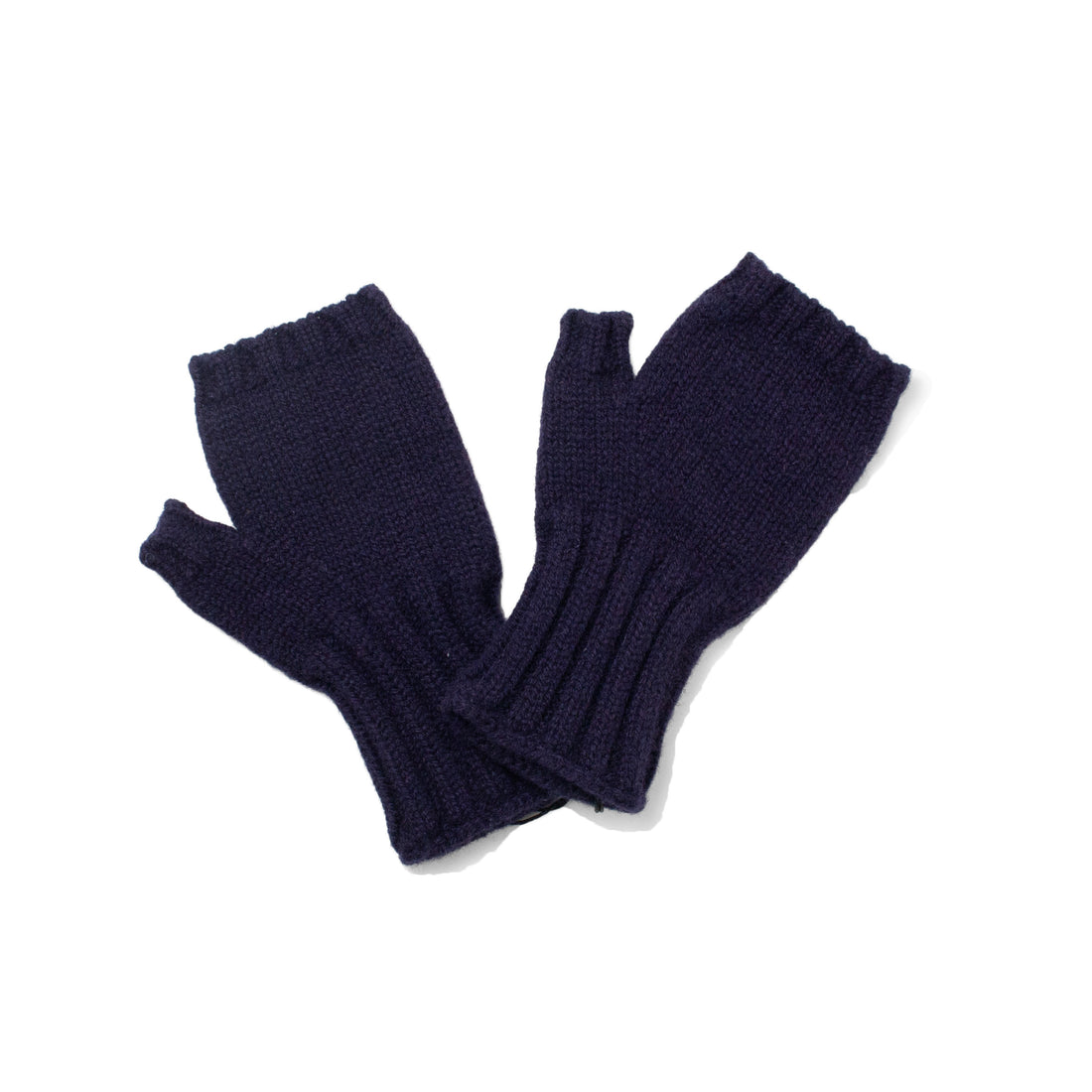 MHL Chunky Fingerless Glove in Navy
