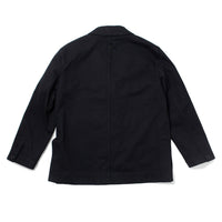 MHL Big Pocket Blazer in Black Cotton Drill
