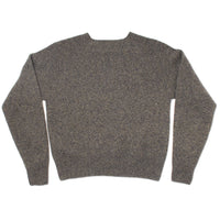 Margaret Howell Short Classic Crew Neck in Charcoal Twist