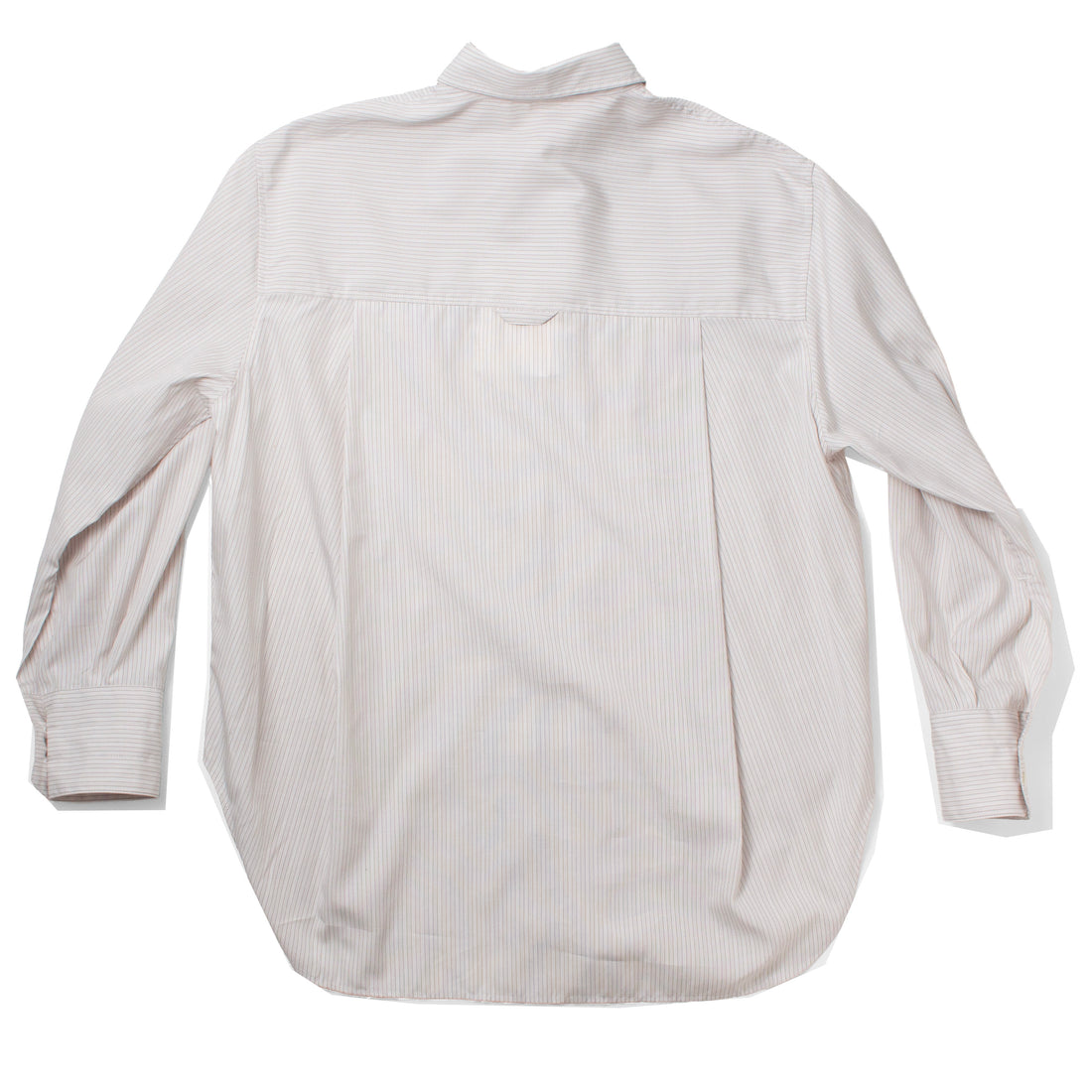 Maria McManus Covered Placket Tunic Shirt in Smoke Stripe