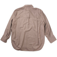 Maria McManus Covered Placket Tunic Shirt in Stone