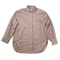 Maria McManus Covered Placket Tunic Shirt in Stone