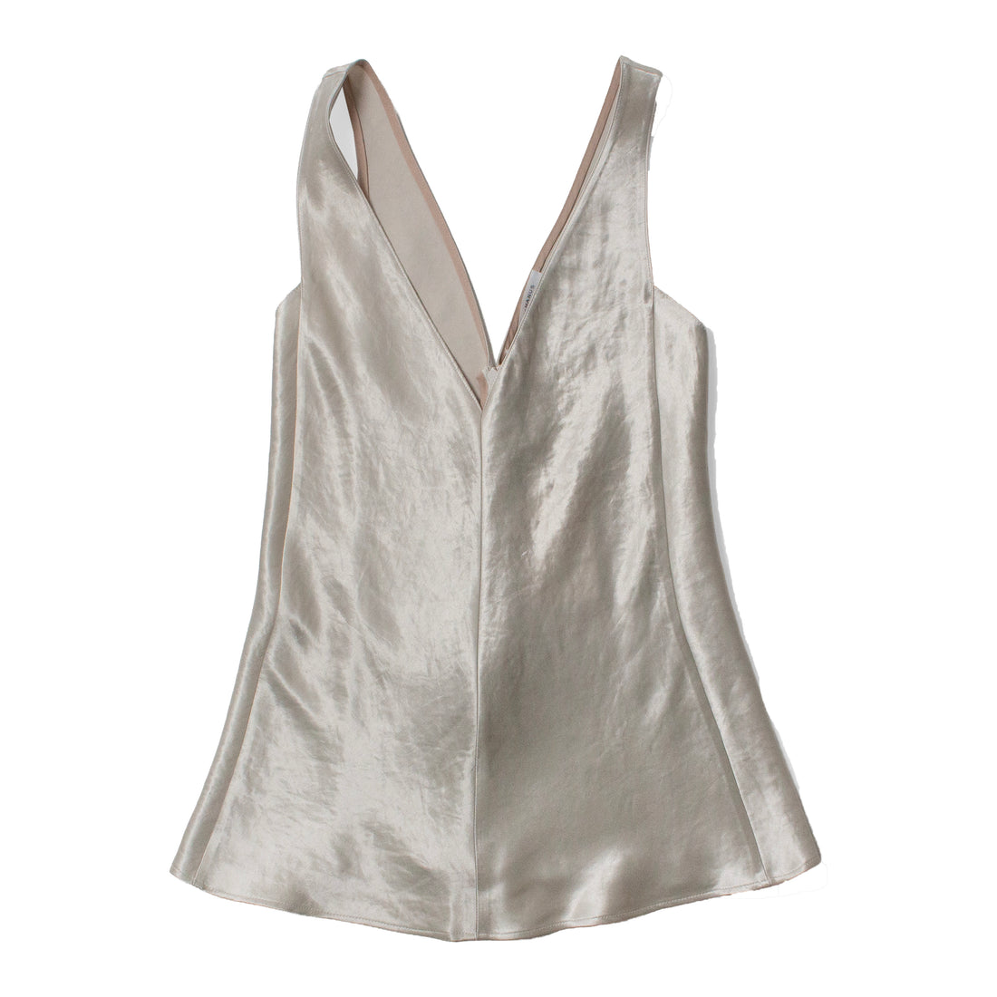 Maria McManus Deep V Tunic in Champagne