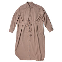 Maria McManus Drawstring Shirt Dress in Mouseback