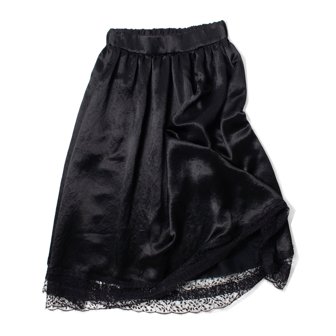 Maria McManus Gathered Skirt in Black
