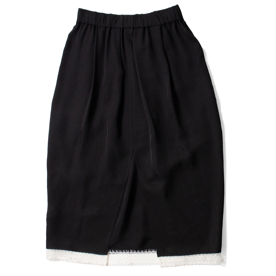Maria McManus Lace Tulip Skirt in Black