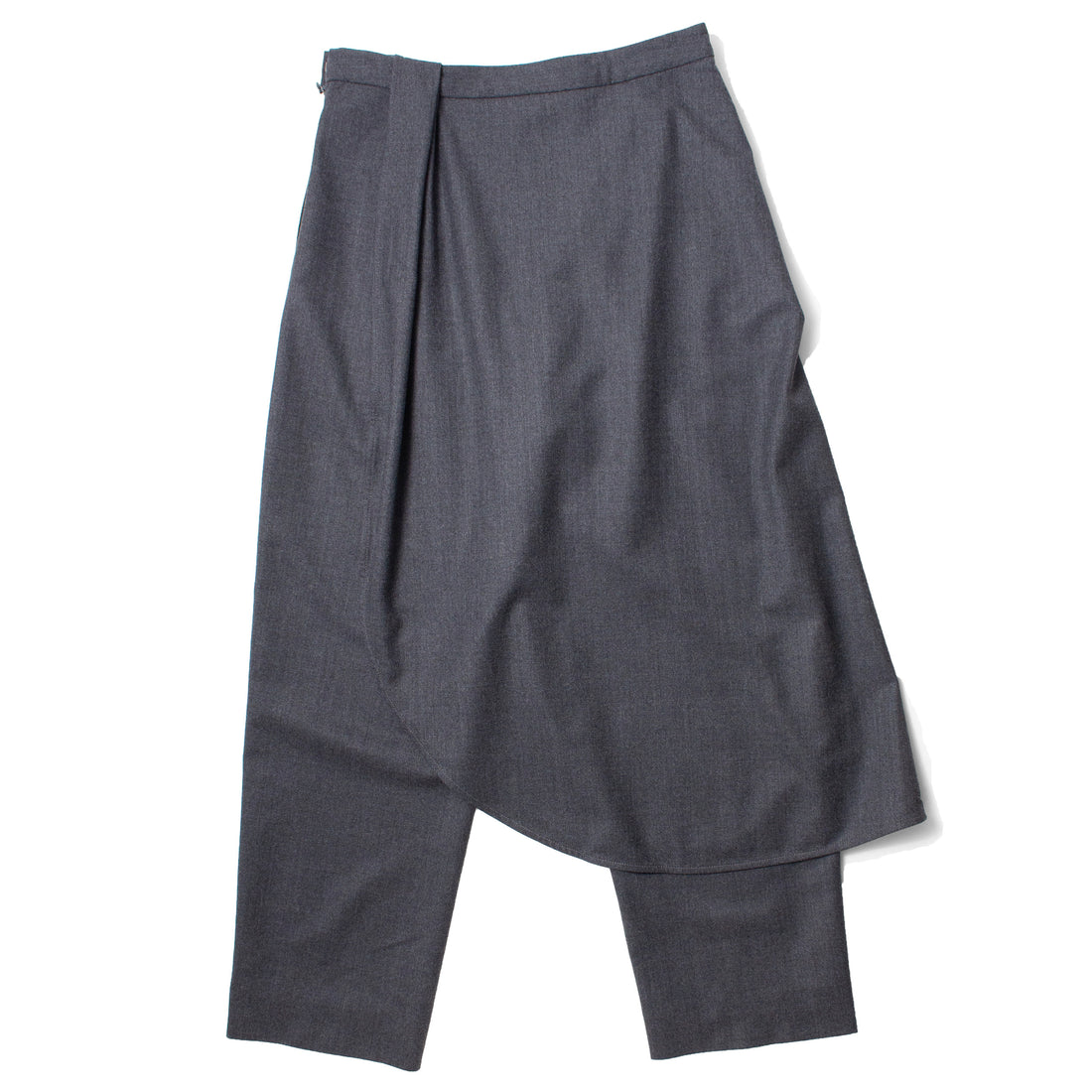 Maria McManus Wrap Skirt Trouser in Charcoal