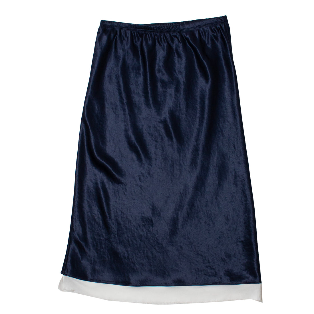 Maria McManus Bias Ribbon Skirt in Navy