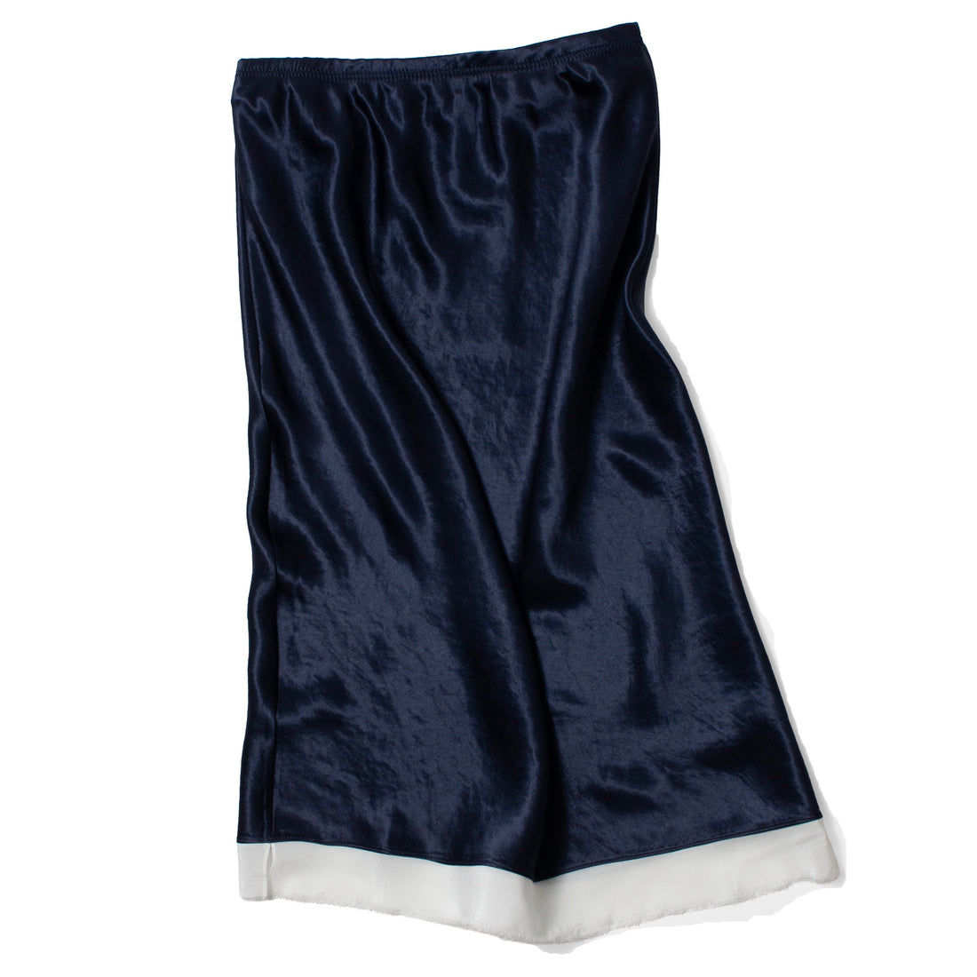 Maria McManus Bias Ribbon Skirt in Navy